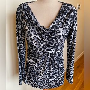 🖤Vince Camuto Leopard Blouse🖤
